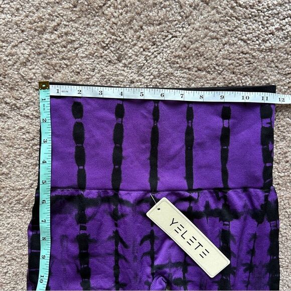 Yelete Tie-Dye Drip Seamless High Rise Waist Leggings NWT Size Small - Picture 7 of 9
